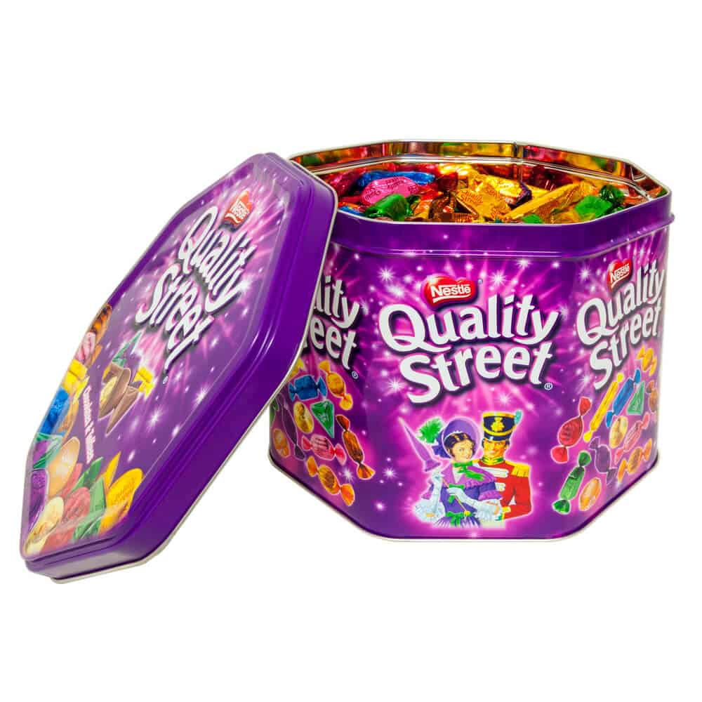 Can You Recycle Quality Street Packaging? (Tins, Tubs, Cans, Etc.)